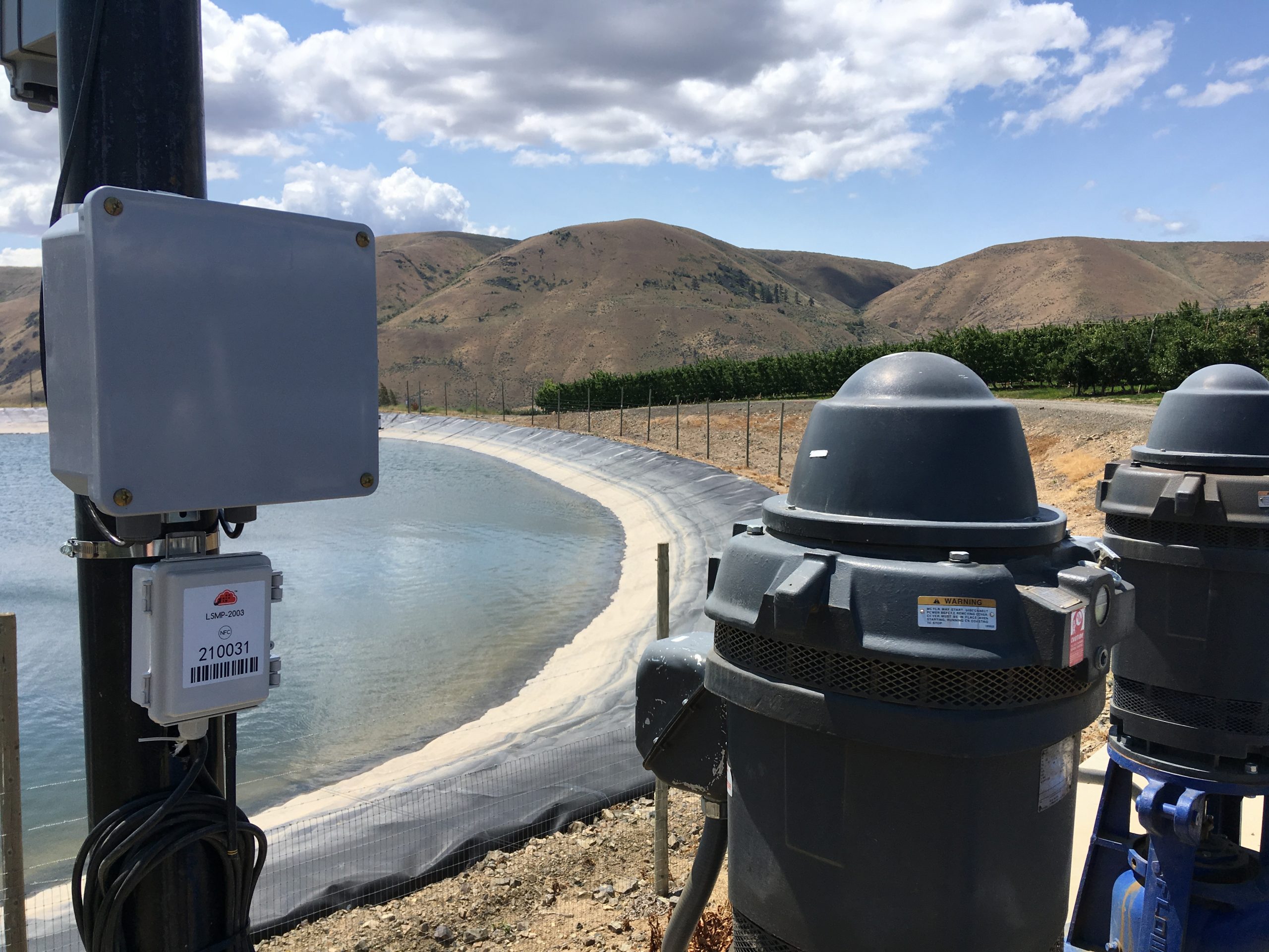 Zenseio pond level monitoring telemetry