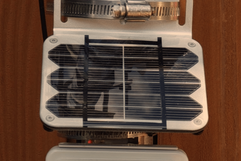 Zenseio LoRa telemetry with solar panel